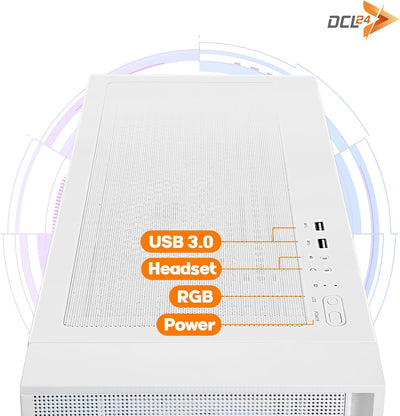 dcl24 Computer i9 14900KF, RTX4080 Super 16GB - 2000GB SSD, 64GB DDR5, High end PC mit 24x4.4 GHz, R