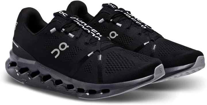 On Running Damen Cloudsurfer Sneaker 36 EU All Black, 36 EU All Black