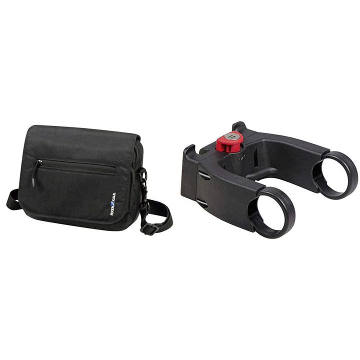 KLICKfix 0275PS SmartBag Touch Stuurtas, Black-Red, 1,8 Liter