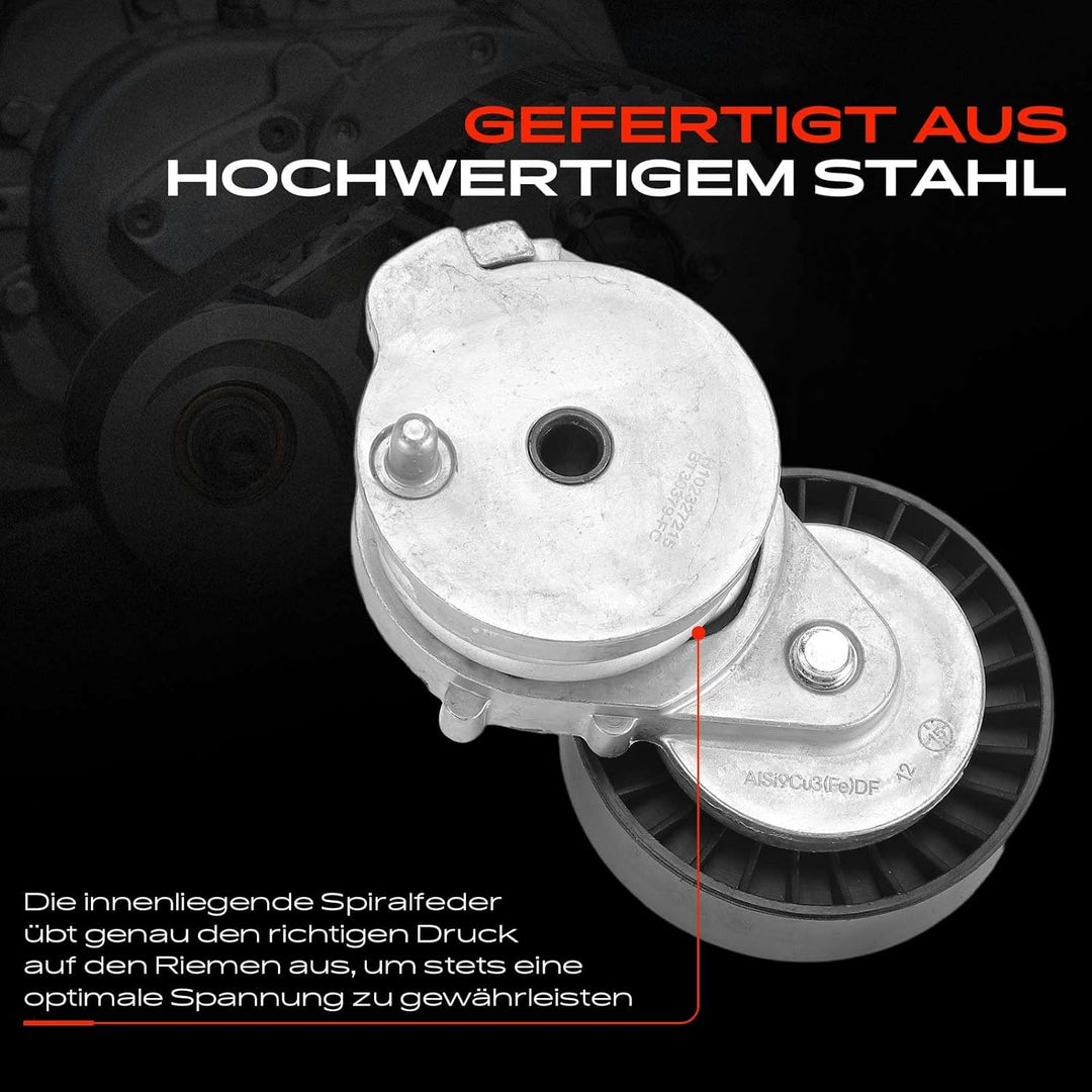 Frankberg Spannrolle Riemenspanner Keilrippenriemen für S60 II S80 II V60 V70 III XC60 XC70 II 2.0L