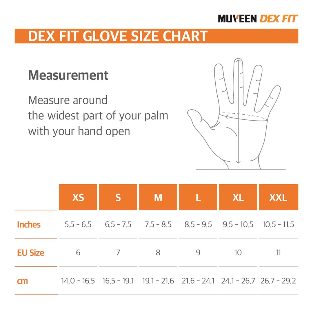 DEX FIT Arbeitshandschuhe FN330-12 Paare, 3D-Comfort Fit, rutschfester Handgriff, mit Schaumnitril b