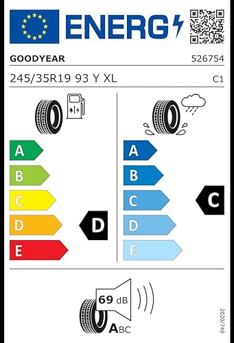 Goodyear Eagle F1 Asymmetric XL FP - 245/35R19 93Y - Sommerreifen