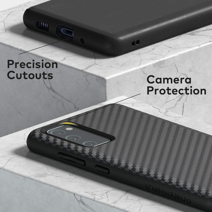 RhinoShield Case kompatibel mit [Samsung Galaxy S20 FE] | SolidSuit - Stossdämpfende & schlanke Schu