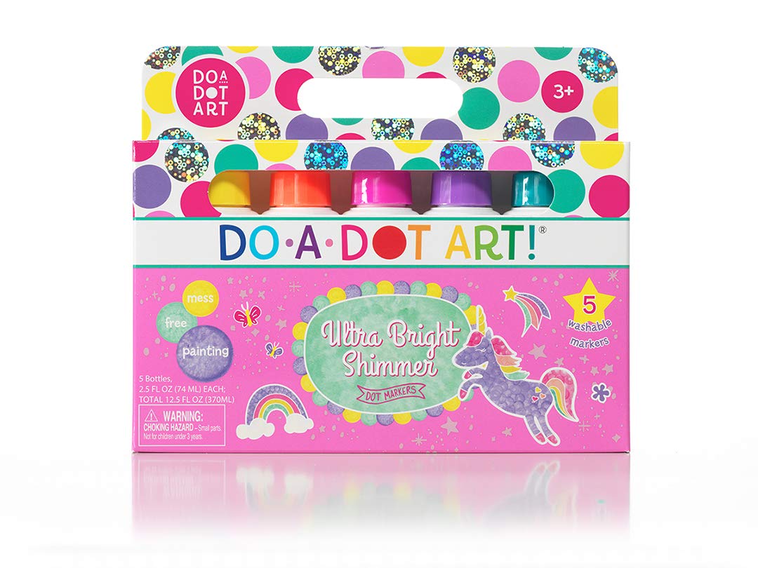 Do-A-Dot Art Schwammspitzen-Applikator-Set, Mehrfarbig, 3,68 x 21,59 x 18,41 cm
