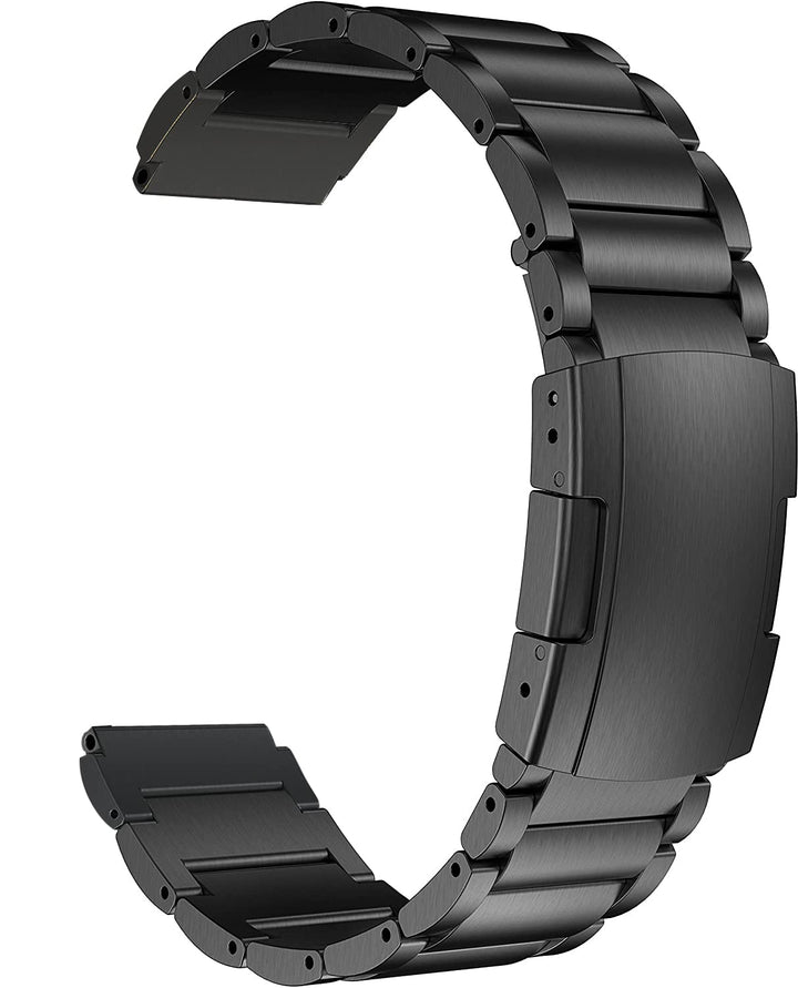 MaKTech Titanband,20mm Leichtes Metallglieder Armband,für Samsung Galaxy Watch 7 FE 6 5 4,40/42/43/4