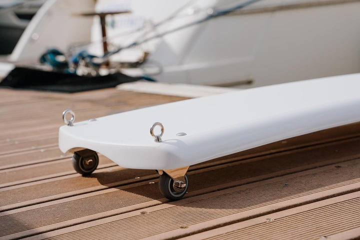Poseidon Seamarkt Faltbare Carbon-Gangway | 200 cm | UV-geschützt | rutschfeste Unterseite | Tragkra