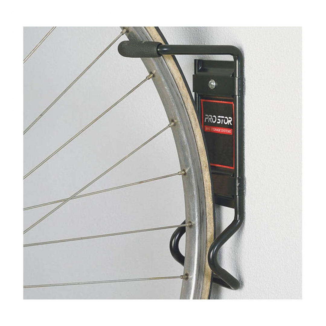 Fahrrad-Wandhalterung Solo I von Pro Stor in schwarz
