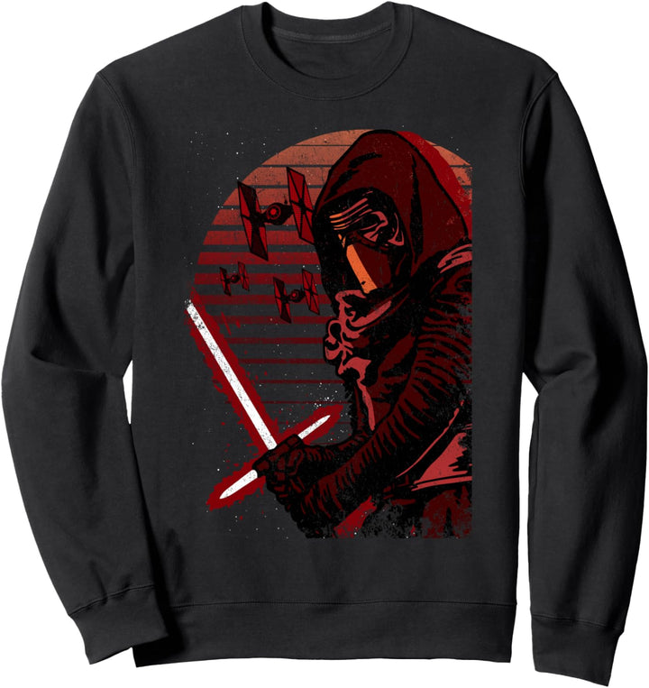 Star Wars The Force Awakens Kylo Ren TIE Fighter Portrait Sweatshirt