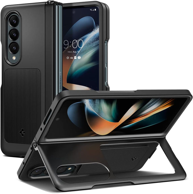 Spigen Neo Hybrid S Hülle Kompatibel mit Samsung Galaxy Z Fold 4 5G -Schwarz, Schwarz