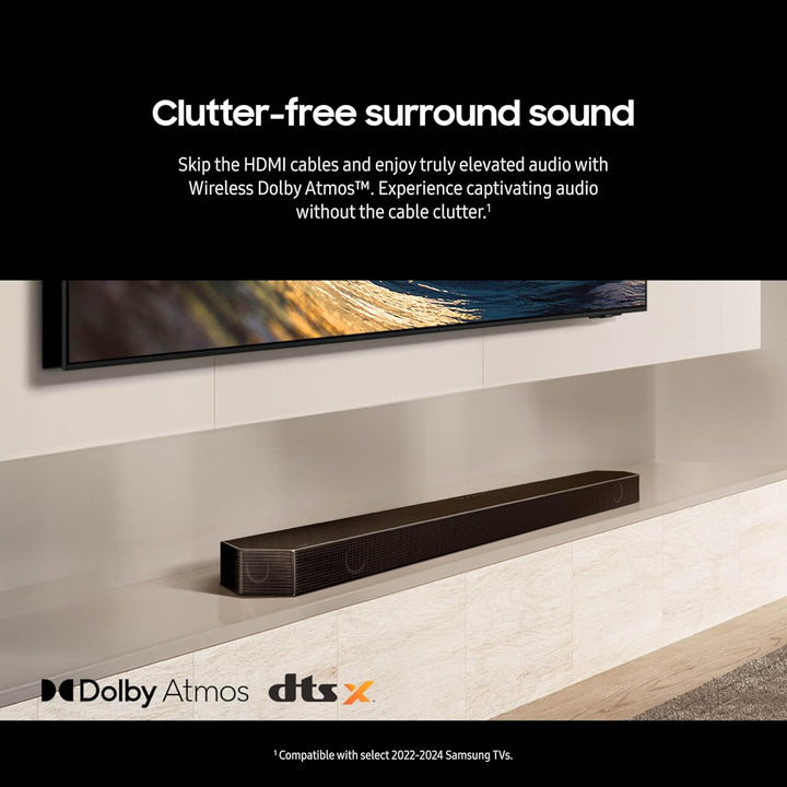 SAMSUNG HW-Q990D Soundbar 11.1.4 ch mit Dolby-Sound, Surround-Sound-Erweiterung, adaptiver Sound, ka