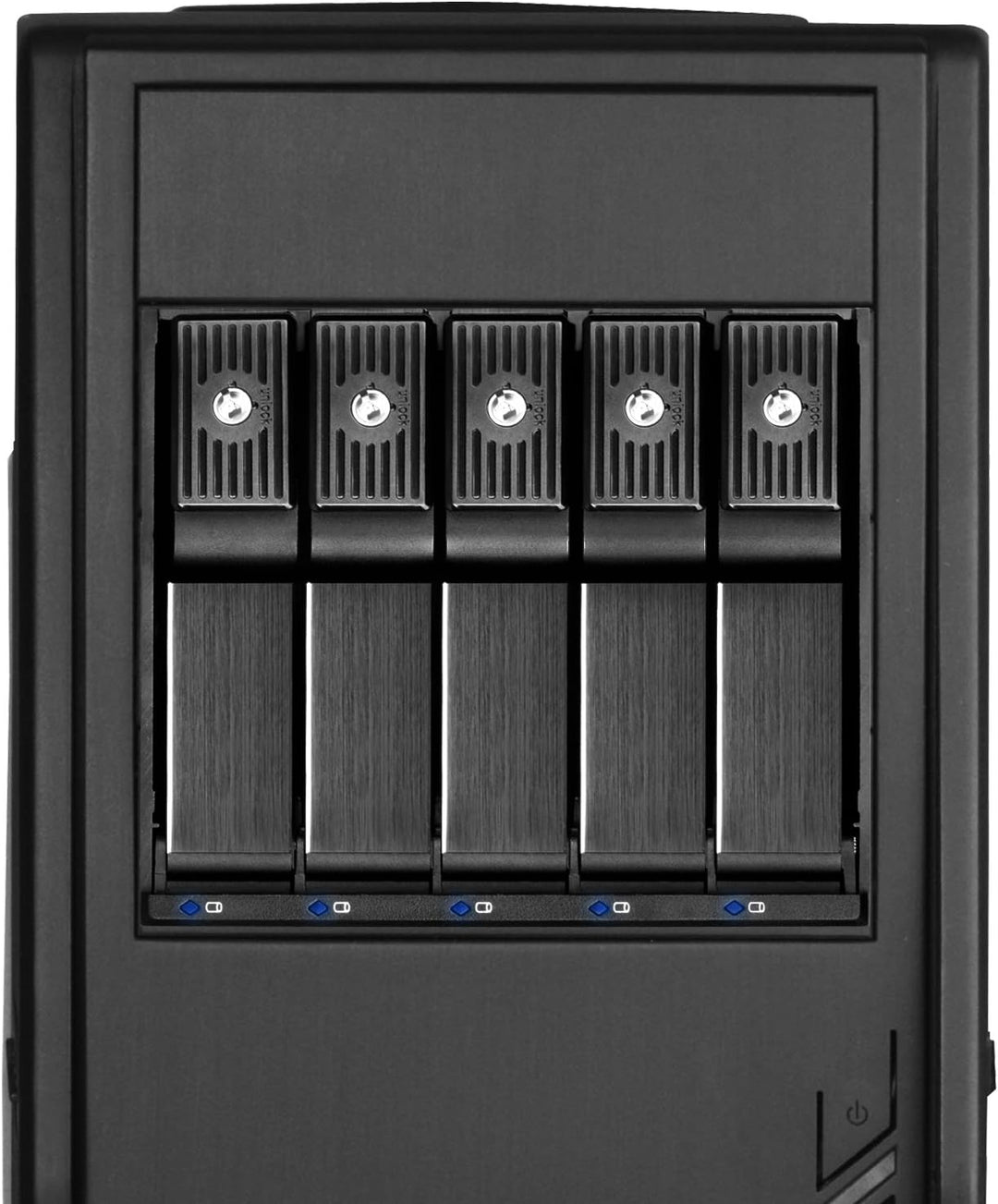 SilverStone Technology SST-FS305-12G - trägerloser 3 x 5,25" Aluminium Hot Swap Festplatten-Wechselr
