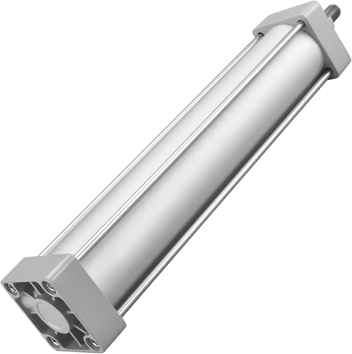 Heschen Pneumatischer Standard-Luftdruckzylinder, SC 63-300, PT3/8 Anschluss, 63mm Bohrung, 300mm Hu