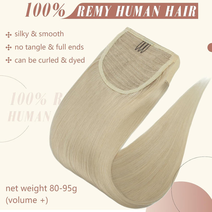 Elailite Ponytail Extension Echthaar 