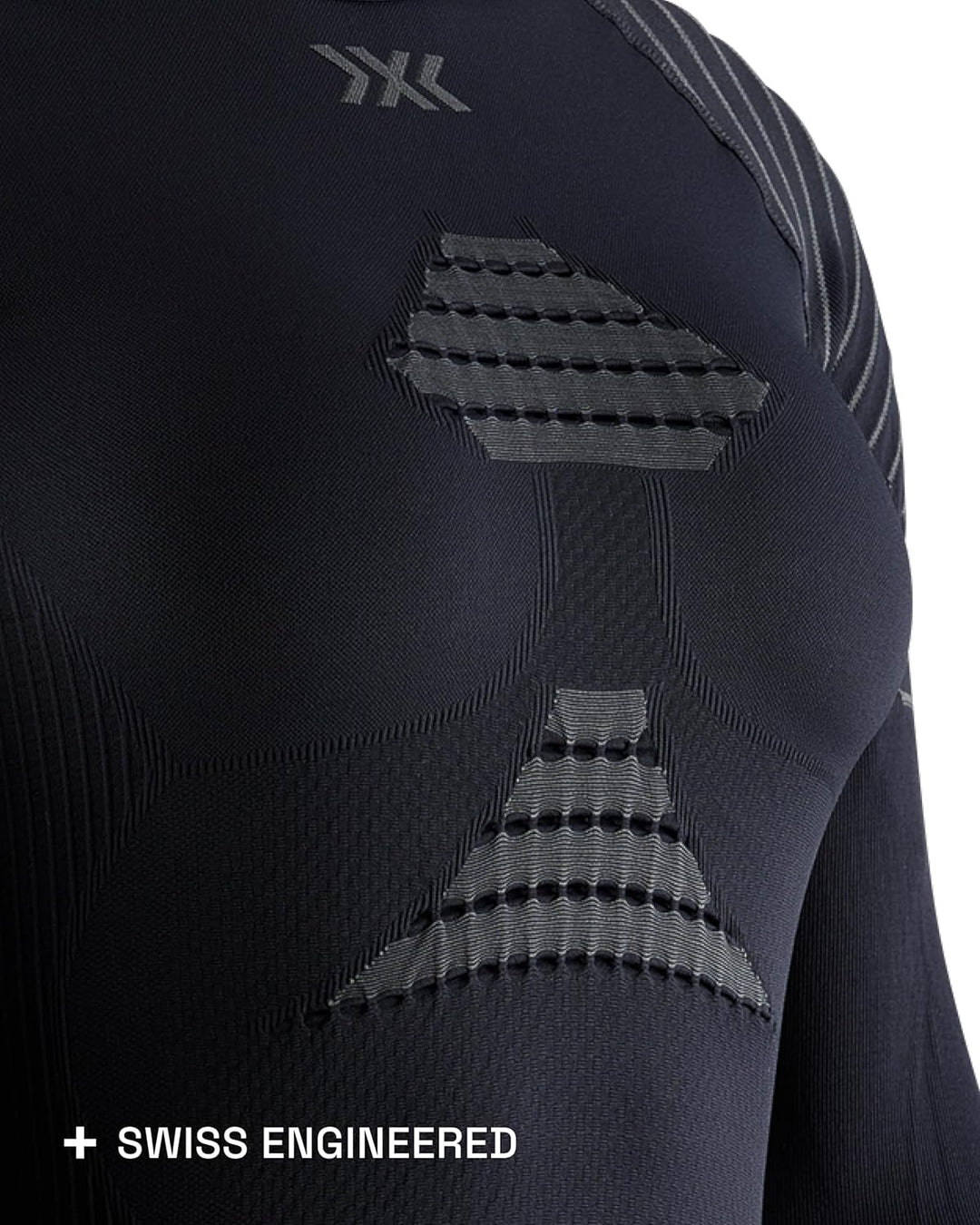 X-Bionic Damen Invent 4.0 T-Shirt L Black/Charcoal, L Black/Charcoal
