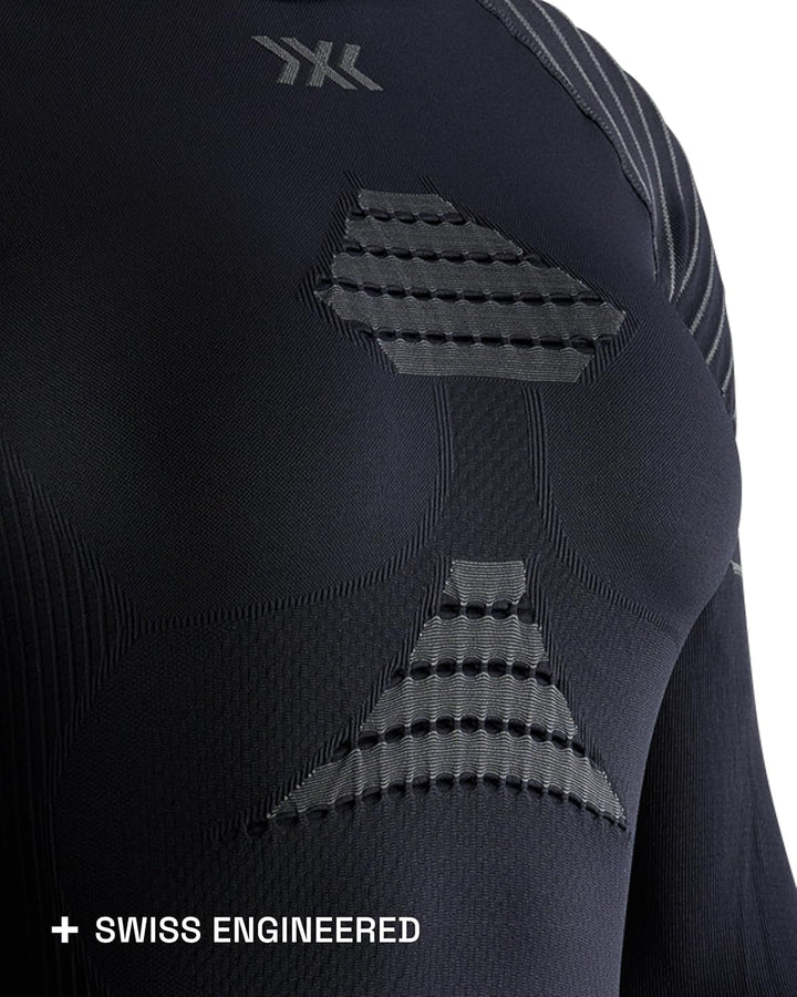 X-Bionic Damen Invent 4.0 T-Shirt XS Black/Charcoal, XS Black/Charcoal