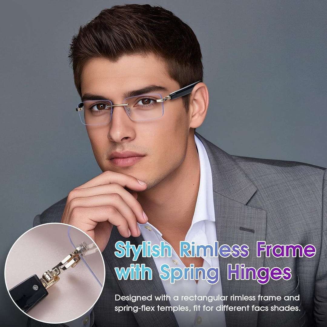 GenXenon AI Smart Brille, Photochrome Smart Glasses mit Offenen Lautsprechern, Echtzeit-Übersetzer f