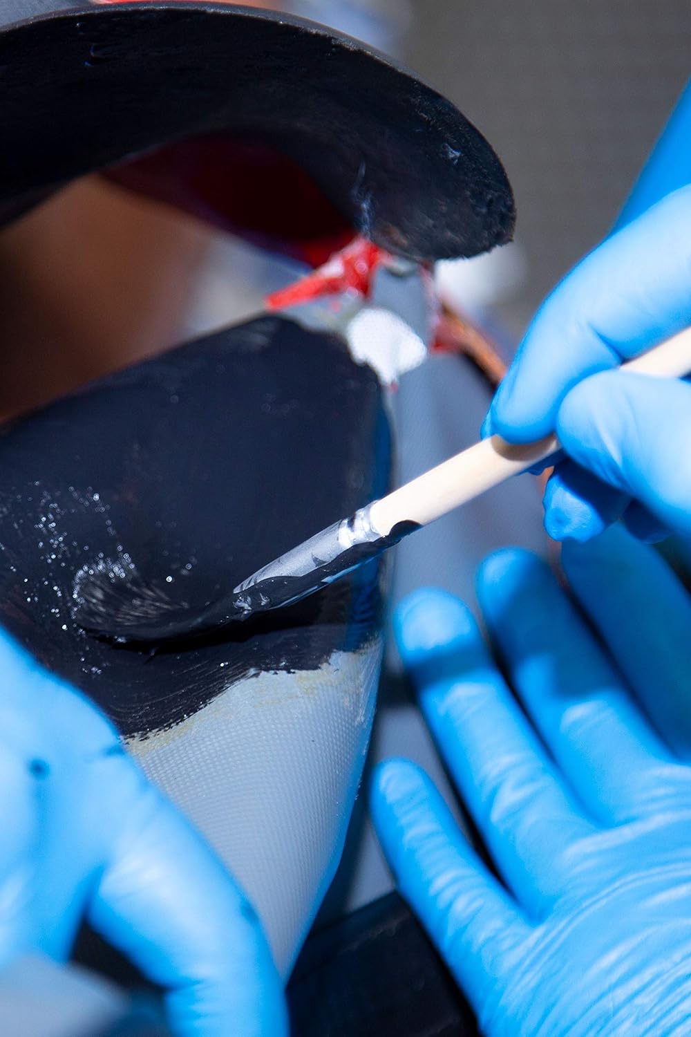 WEICON GMK 2510 Kontaktklebstoff 324 g haftstarker 2-Komponenten Kleber schwarz, 324 g