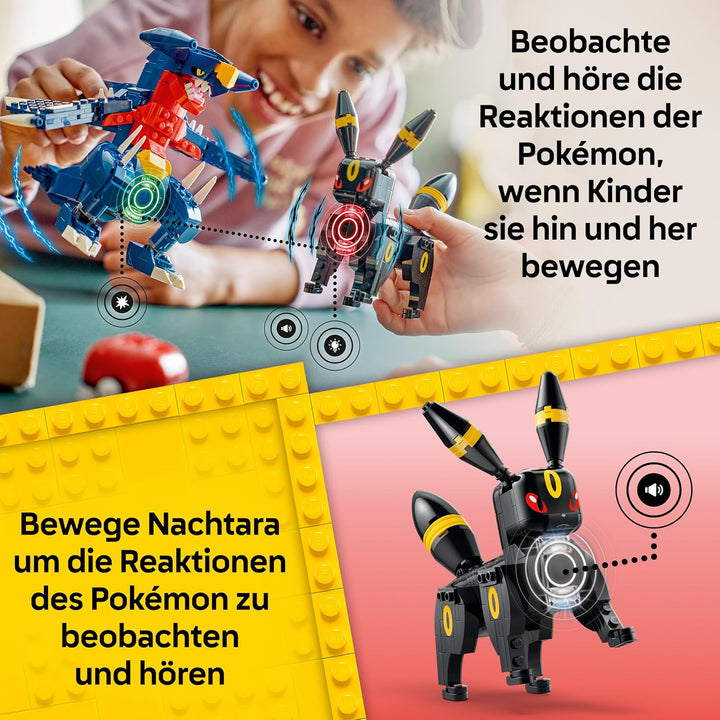 LEGO Pokémon SMART Play: Nachtaras und Knakracks Duell um die Meisterschaft - kompatibles interaktiv