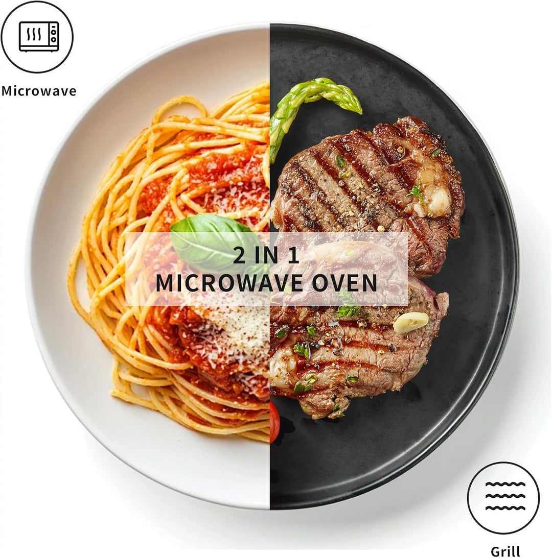 Mikrowellengrill, 42 l, Mikrowelle 1100 W, Grill bis 1400 W, Kombi-Kochen, 11 Leistungsstufen, multi