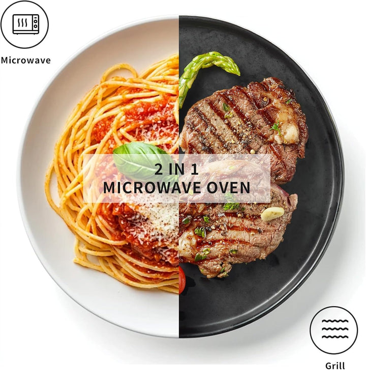 Mikrowellengrill, 42 l, Mikrowelle 1100 W, Grill bis 1400 W, Kombi-Kochen, 11 Leistungsstufen, multi