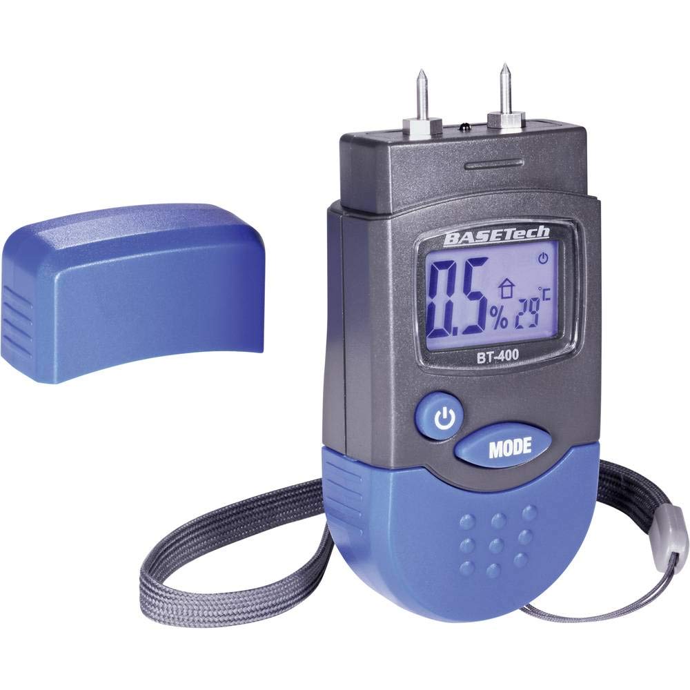 Basetech BT-400 Materialfeuchtemessgerät Messbereich Baufeuchtigkeit (Bereich) 0.2 bis 2.0% vol Mess