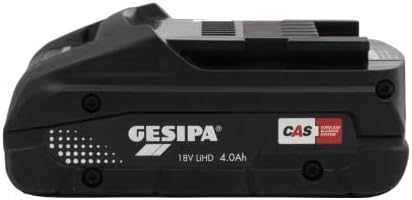 Gesipa Birdie on Air - Birdie inklusiv 1x 2,0 Ah plus 1x 4,0 Ah CAS-Akku, Ladegerät in L-Boxx inklus