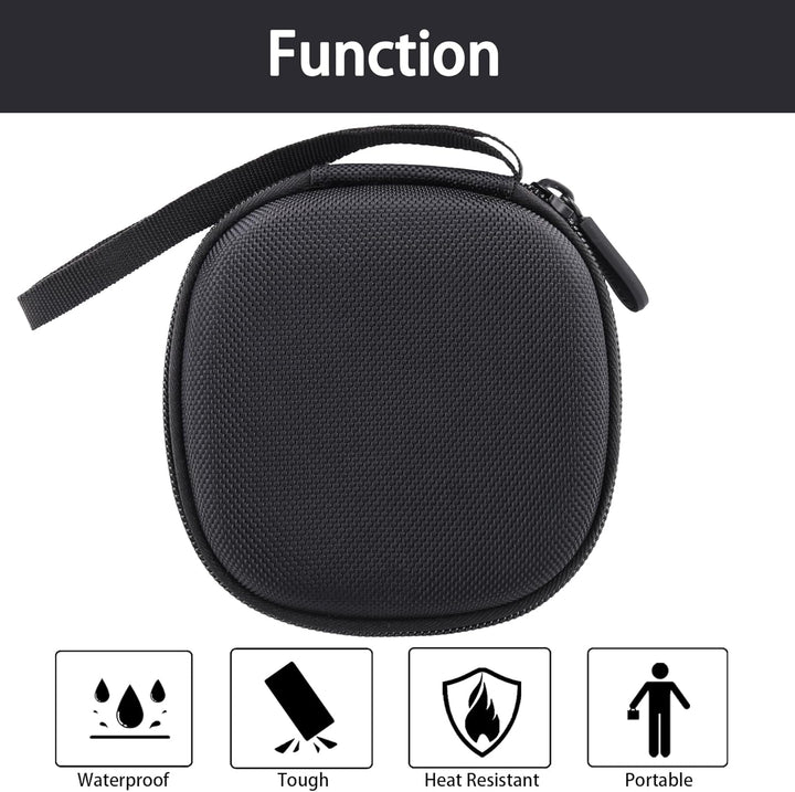 Aenllosi Hart Tasche Hülle für Bose SoundLink Micro Bluetooth Lautsprecher, Nur Tasche(Schwarz) Schw