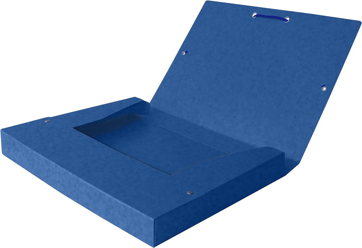 Oxford SammelboxA4, aus Karton, 4 cm Rückenbreite, blau, 9 Stück 4 cm Rückenbreite blau, 4 cm Rücken