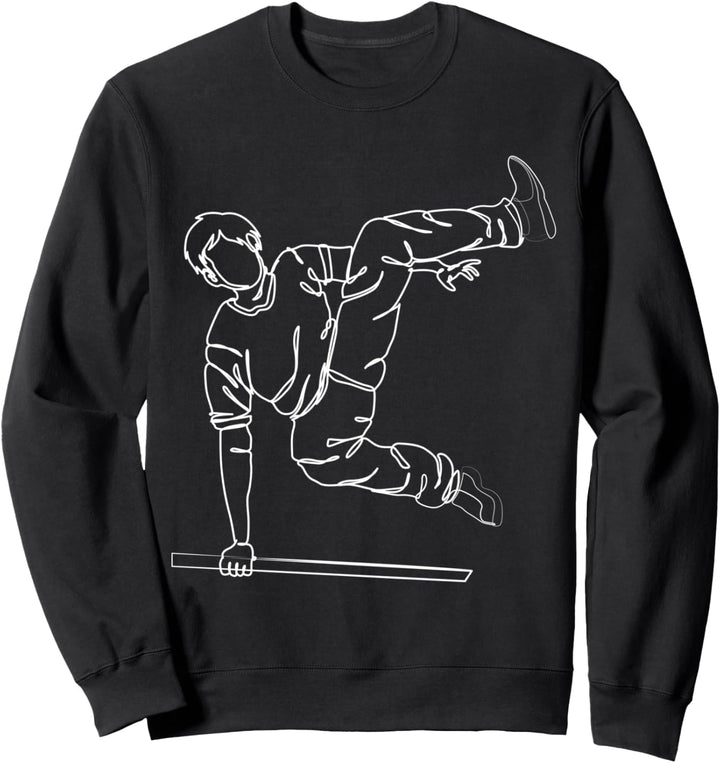 Parkour Parcouring Extremsportler Parcour Männer & Jungen Sweatshirt
