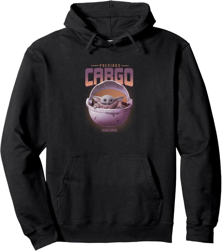 Star Wars: The Mandalorian Grogu In Pod Precious Cargo Pullover Hoodie