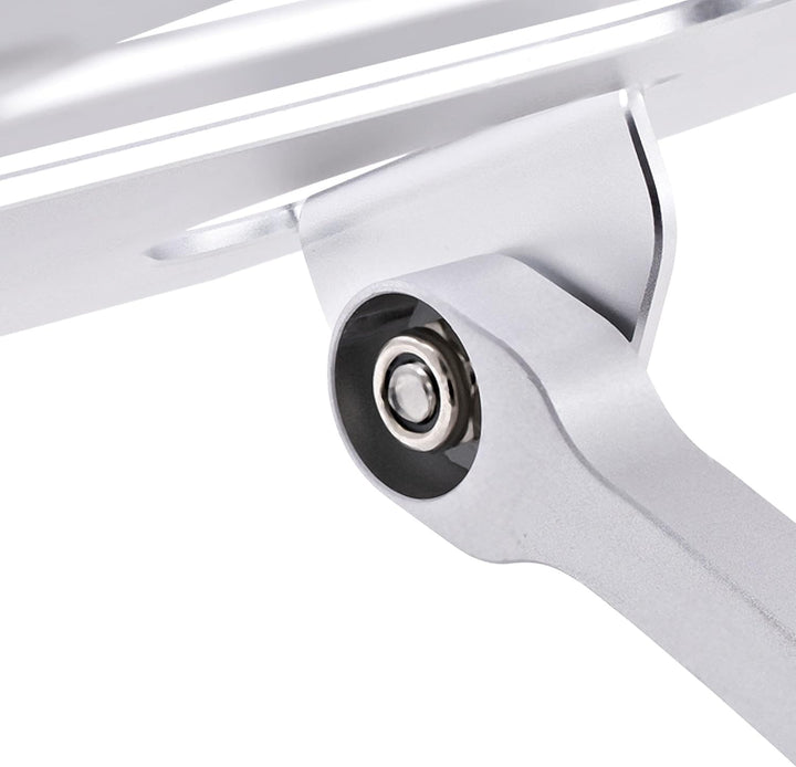 StarTech.com Tisch Laptopständer - Laptoperhöhung aus Aluminium, Tragbar, Faltbar, Schwenkbar - Trag