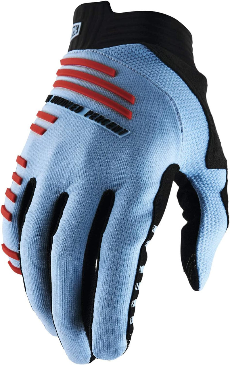 100% Unisex-Handschuhe R-CORE M Hellblau/Fluorot, M Hellblau/Fluorot