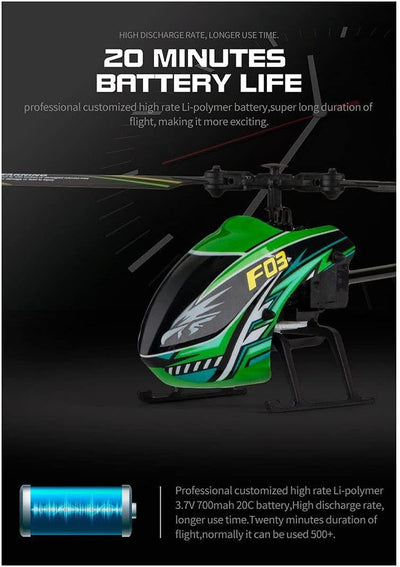 s-idee® S03 4.5 Kanal 2,4 Ghz RC Heli Hubschrauber RC Ferngesteuerter Hubschrauber Helikopter