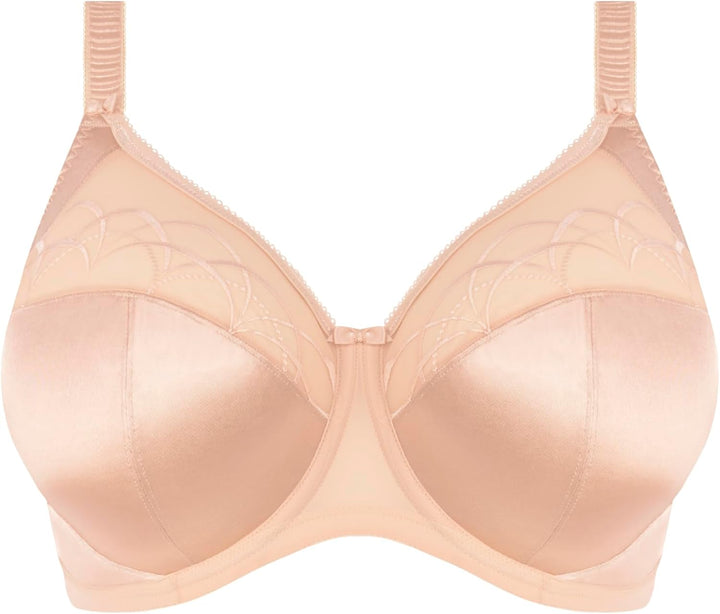 ELOMI Damen Cate Underwire Banded Full Cup Bra BH, Durchsichtig (34) 34HH Latte, (34) 34HH Latte