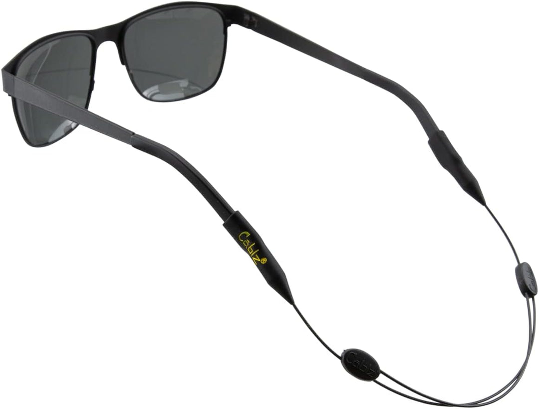 Cablz Zipz Eyewear Retainer 14-inch Schwarz, 14-inch Schwarz