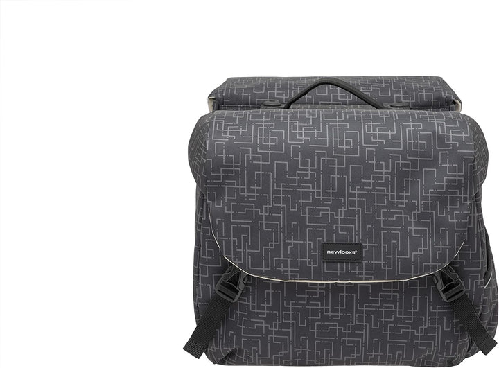New Looxs Mondi Joy Double Racktime Doppeltasche, Ivy 38 Liter Ivy Black, 38 Liter Ivy Black