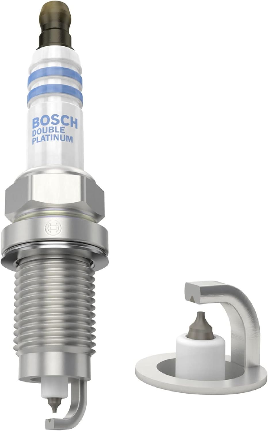 Bosch FR7HPP33 (+52) - Zündkerzen Double Platinum - 4er Set Kartonbox – 4 Stück, Kartonbox – 4 Stück