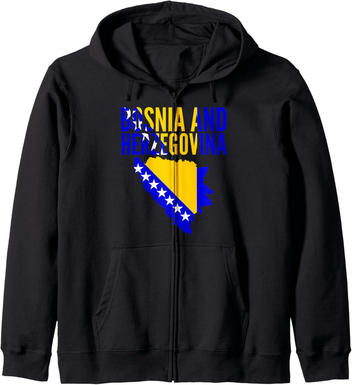 Bosnisch - Bosnien und Herzegowina Land Kapuzenjacke
