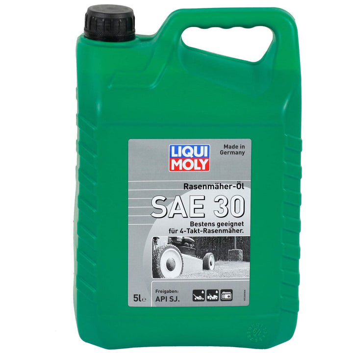 LIQUI MOLY Rasenmäher-Öl SAE 30 | 5 L | mineralisches Motoröl | Art.-Nr.: 1266 5 Liter, 5 Liter