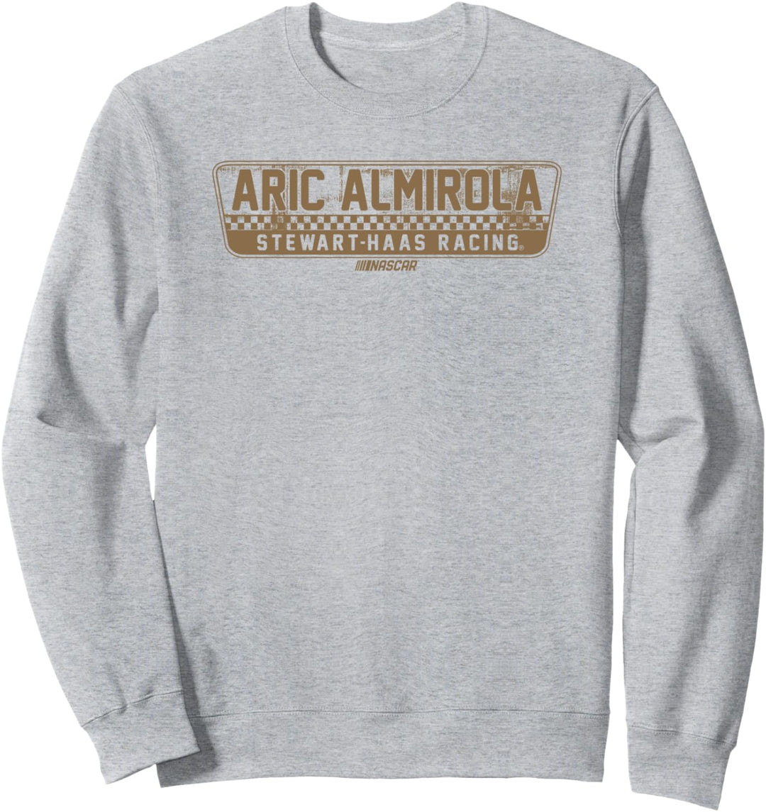 NASCAR - Aric Almirola - Distressed Stamp Sweatshirt