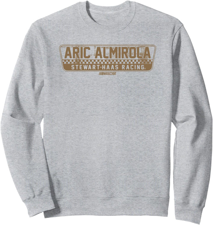 NASCAR - Aric Almirola - Distressed Stamp Sweatshirt