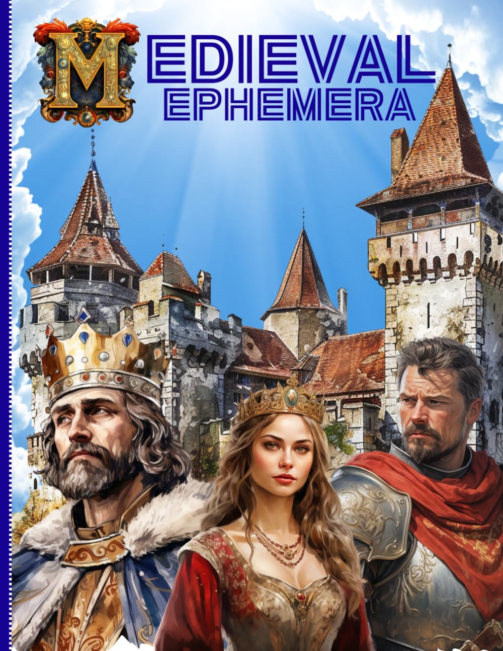 Medieval Ephemera: High Quality Images Of Warriors, knights, and People For Paper Crafts, Scrapbooki