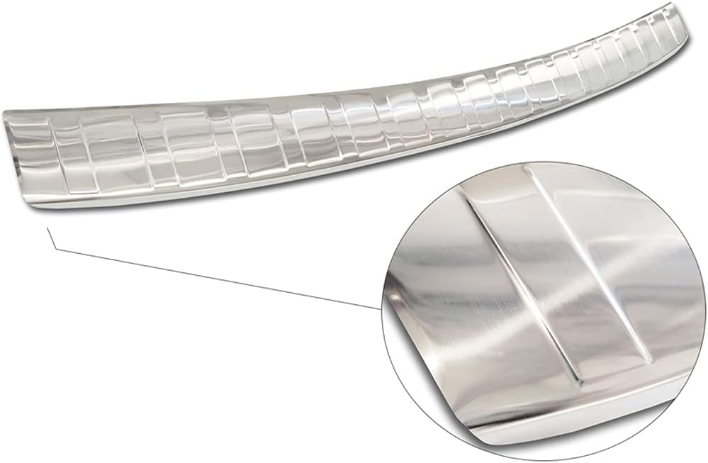 Avisa Edelstahl Heckstossstangenschutz kompatibel mit Citroën C4/e-C4 III 2020- 'Ribs'