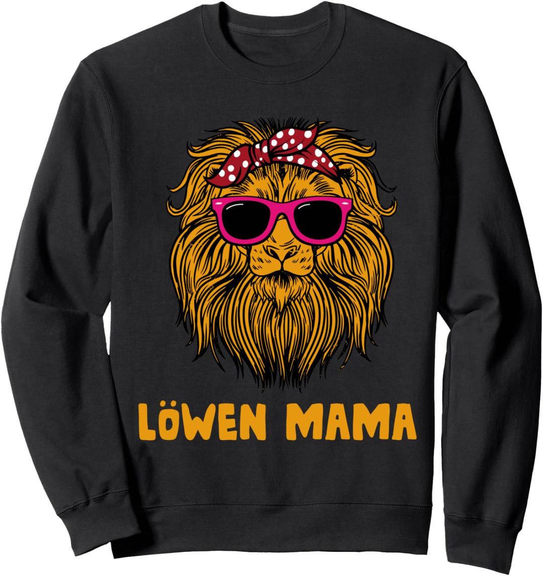 Stolze Mutter Mutti Muttertag Mami - Löwen Mama Sweatshirt