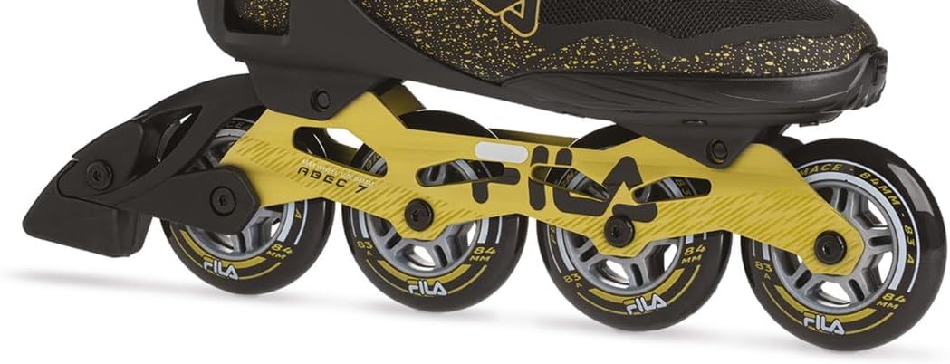 FILA SKATES Herren Legacy Qf Inline Skate 46 BLACK/GOLD, 46 BLACK/GOLD