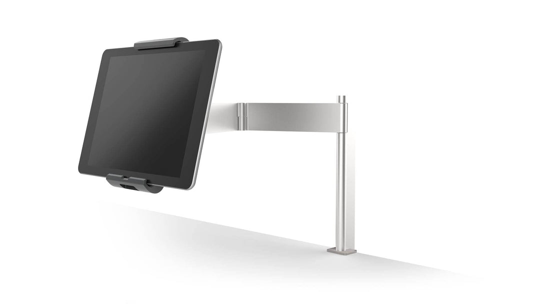 Durable Tablet Tischhalterung (mit Schwenkarm für Tablets 7-13 Zoll, 360° drehbar mit Diebstahlsiche