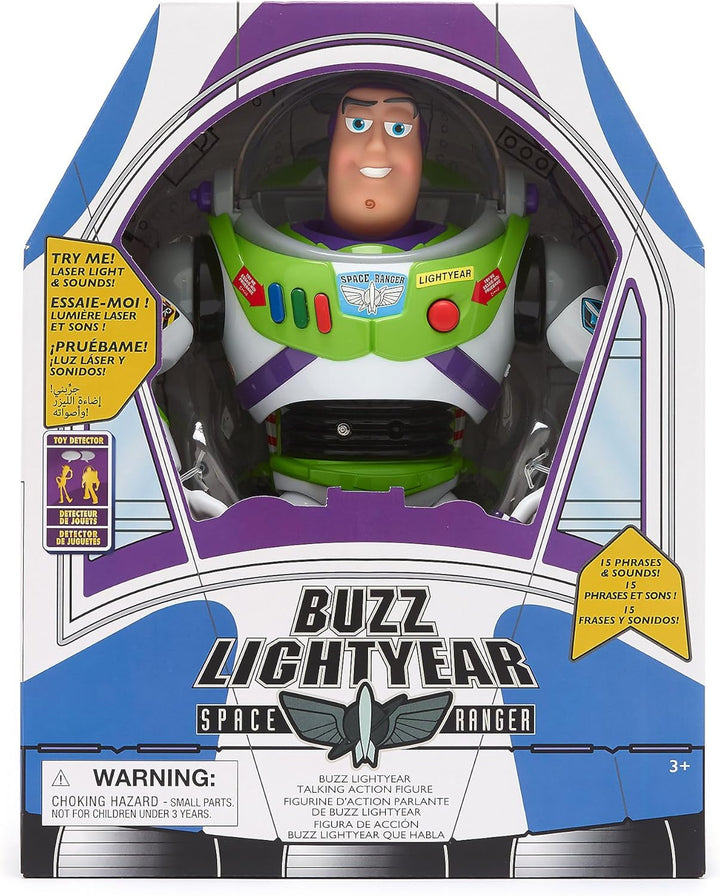 Disney Store Official - Pixars Toy Story - Buzz Lightyear - Interaktive sprechende Actionfigur - 36