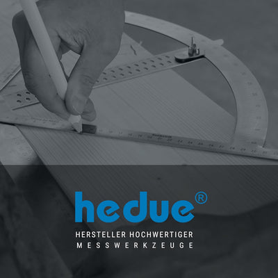 hedue® Rotationslaser Q1 - ( Laser Nivelliergerät mit rotem Laserstrahl, Arbeitsbereich 500m, Baulas