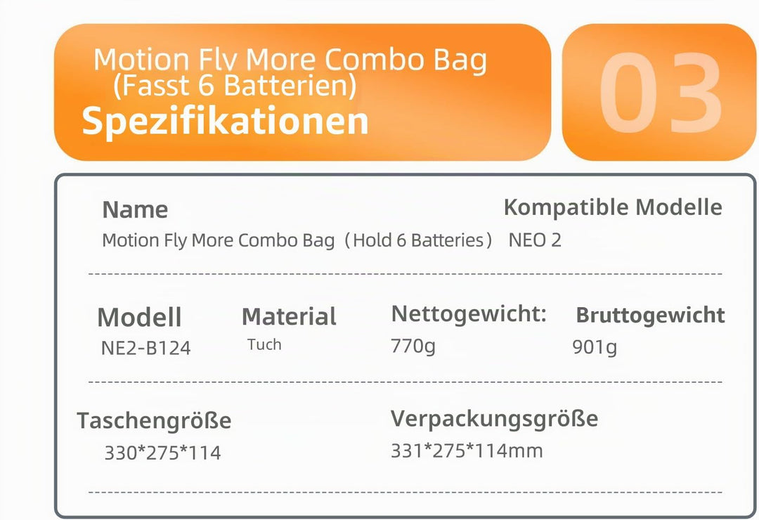 Harte Aufbewahrungstasche für DJI Neo 2 Motion Fly More Combo Transporttasche für DJI Goggles N3 Hül