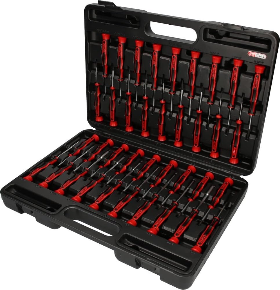 KS Tools 500.7150 Feinmechanik-Schraubendreher-Satz, 37-tlg.